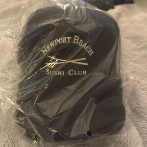 Brand new with tags Newport Beach Sushi Club trucker hat, adjustable